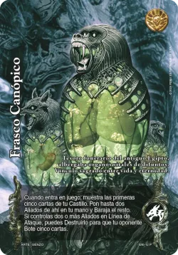 Frasco Canópico 「ENI-012」「ES」
