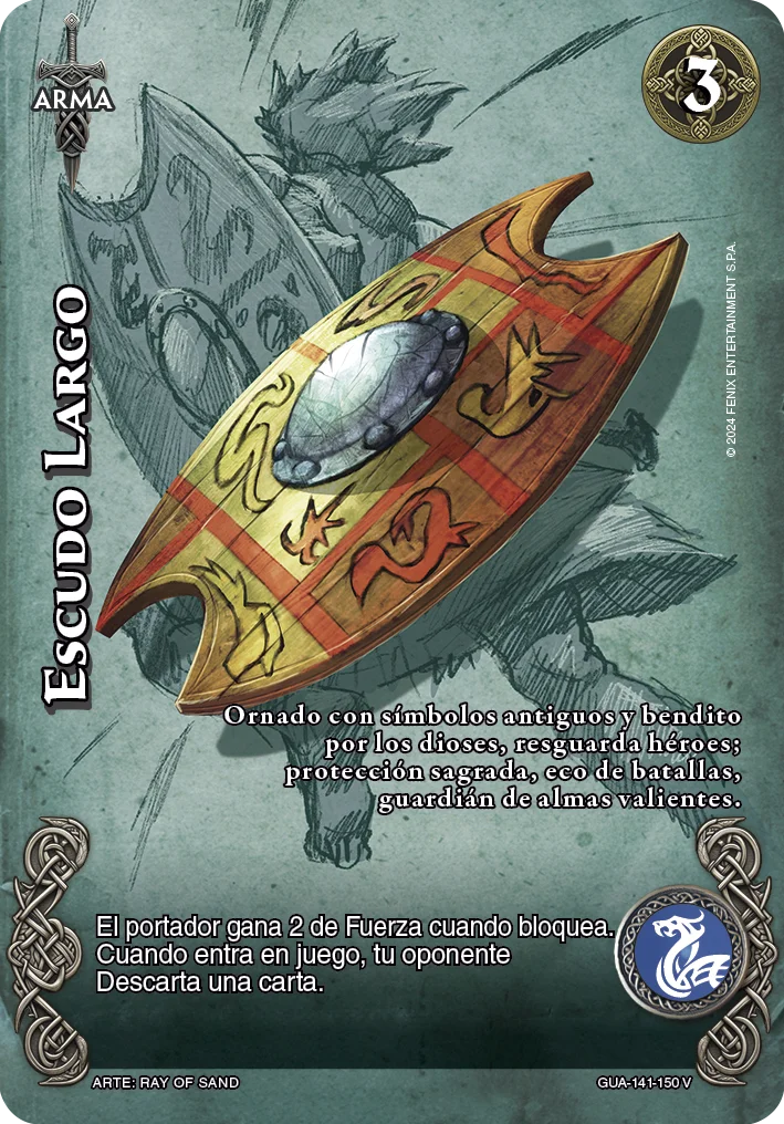 Escudo Largo 「GUA-316」「ES」
