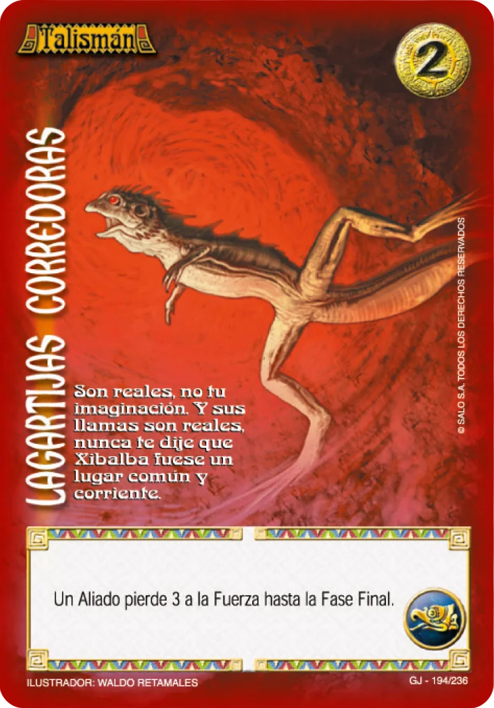 Lagartijas Corredoras 「GJ-194」「ES」
