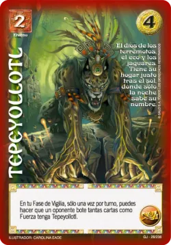 Tepeyollotl #028 · Mitos y Leyendas