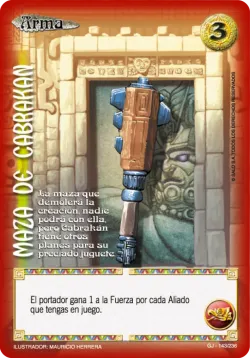 Maza de Cabrakan #143 · Mitos y Leyendas