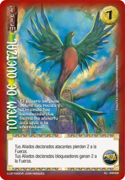 Tótem de Quetzal 「GJ-208」「ES」