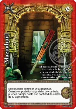 Macuahuitl #071 · Mitos y Leyendas