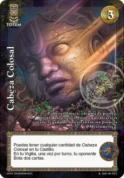Cabeza Colosal #232 · Mitos y Leyendas