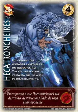 Hecatroncheires #109 · Mitos y Leyendas
