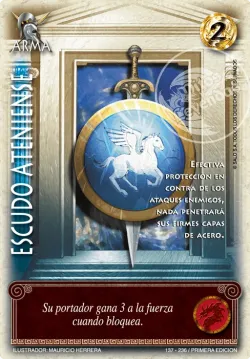 Escudo Ateniense #137 · Mitos y Leyendas