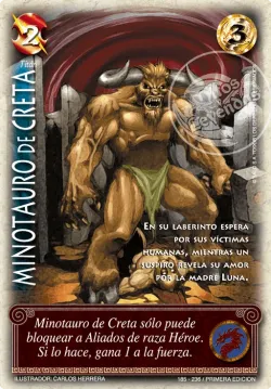 Minotauro de Creta #185 · Mitos y Leyendas