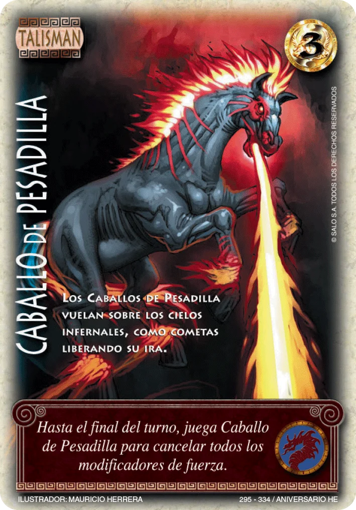 Caballo de Pesadilla 「HE-296」「ES」