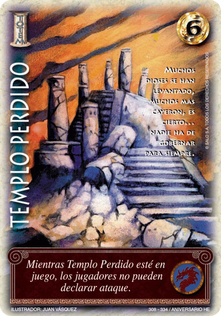 Templo Perdido 「HE-309」「ES」