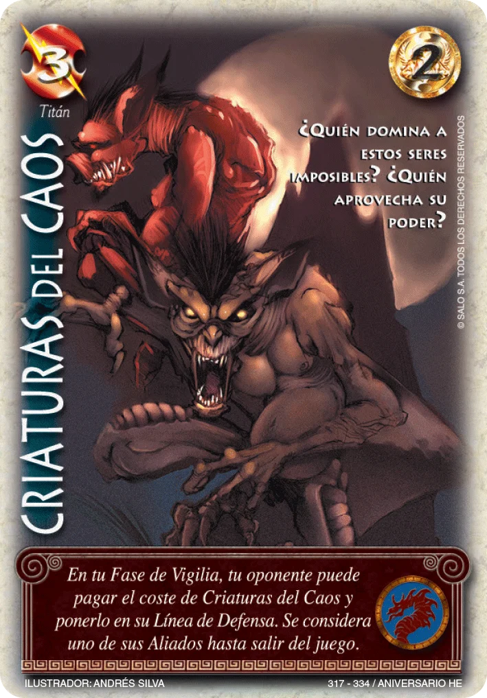 Criaturas del Caos 「HE-318」「ES」
