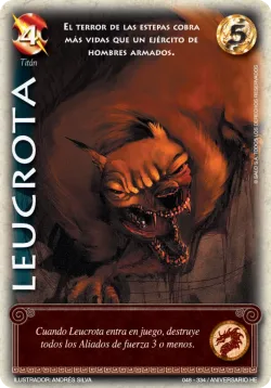 Leucrota #049 · Mitos y Leyendas