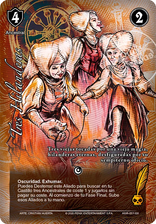 Tres Hilanderas 「hermanos-grimm-057」 (ES)