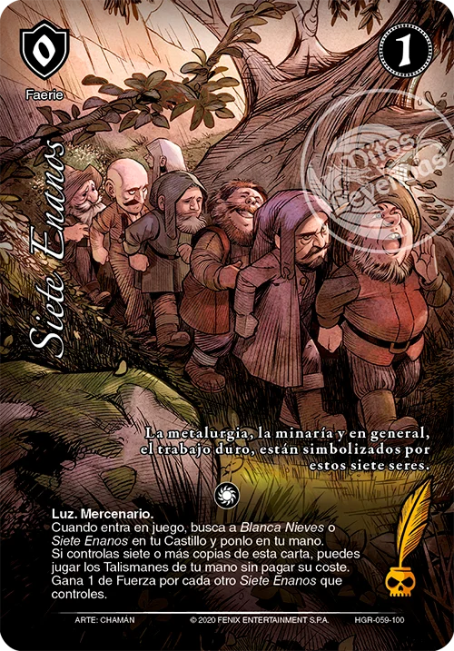 Siete Enanos 「hermanos-grimm-059」 (ES)