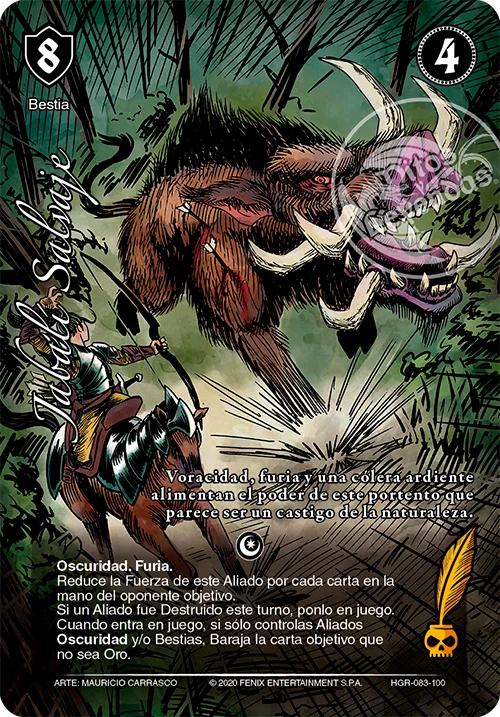 Jabalí Salvaje 「hermanos-grimm-075」 (ES)