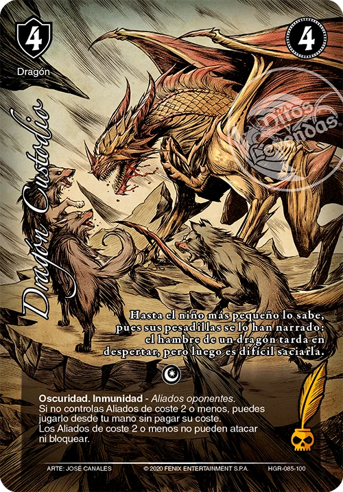 Dragón Custodio 「hermanos-grimm-077」 (ES)