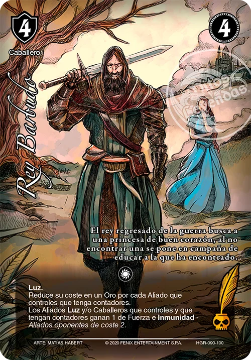 Rey Barbudo 「hermanos-grimm-082」 (ES)