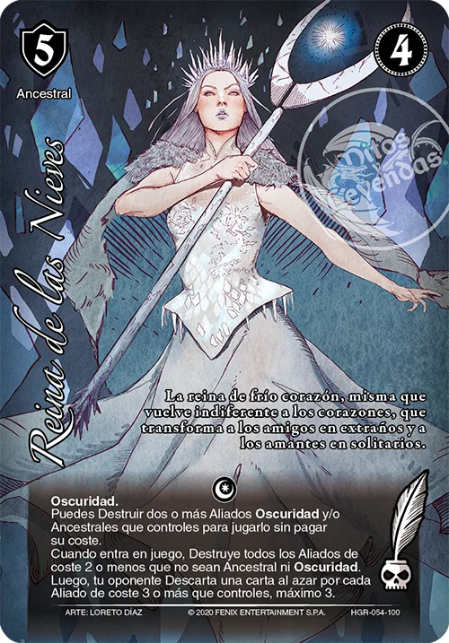 Reina de las Nieves 「hermanos-grimm-086」 (ES)