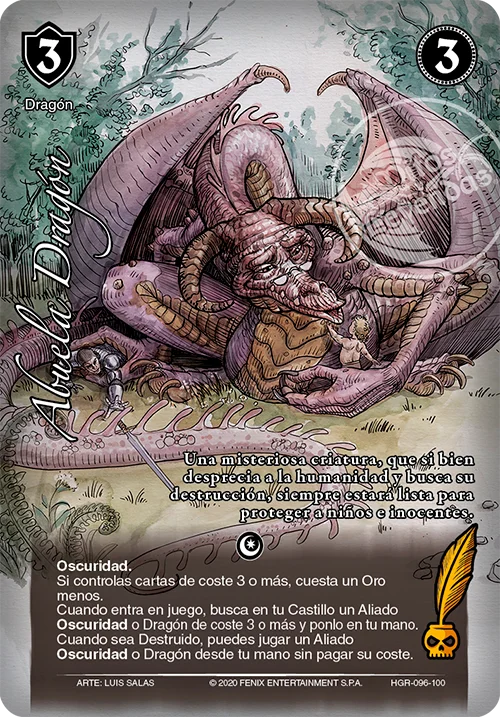 Abuela Dragón 「hermanos-grimm-090」 (ES)