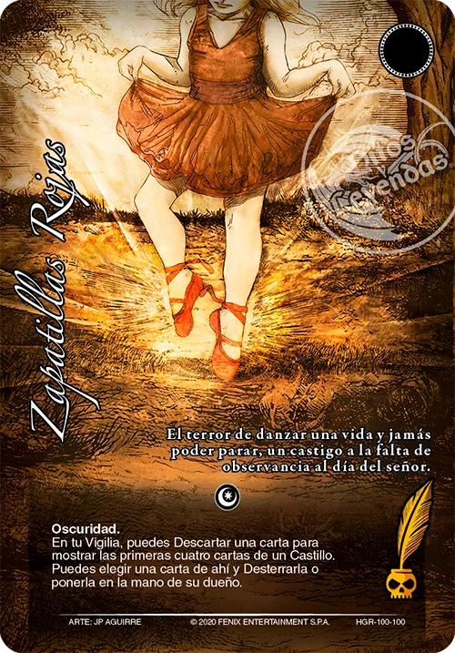 Zapatillas Rojas 「hermanos-grimm-099」 (ES)