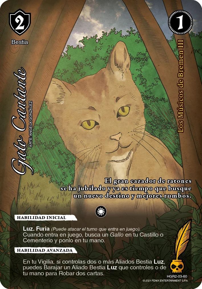 Gato Cantante 「hermanos_grimm_elsastrecillovaliente_y_musicosdebremen-003」 (ES)