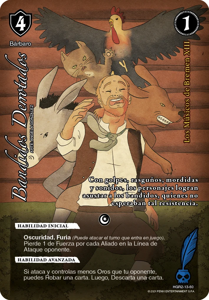 Bandidos Derrotados 「hermanos_grimm_elsastrecillovaliente_y_musicosdebremen-013」 (ES)