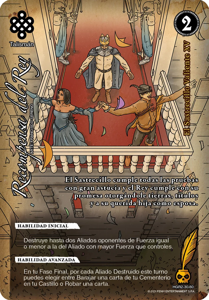 Recompensa del Rey 「hermanos_grimm_elsastrecillovaliente_y_musicosdebremen-030」 (ES)