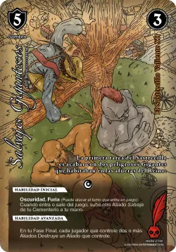 Salvajes Gigantescos 「HGR2-027」「ES」