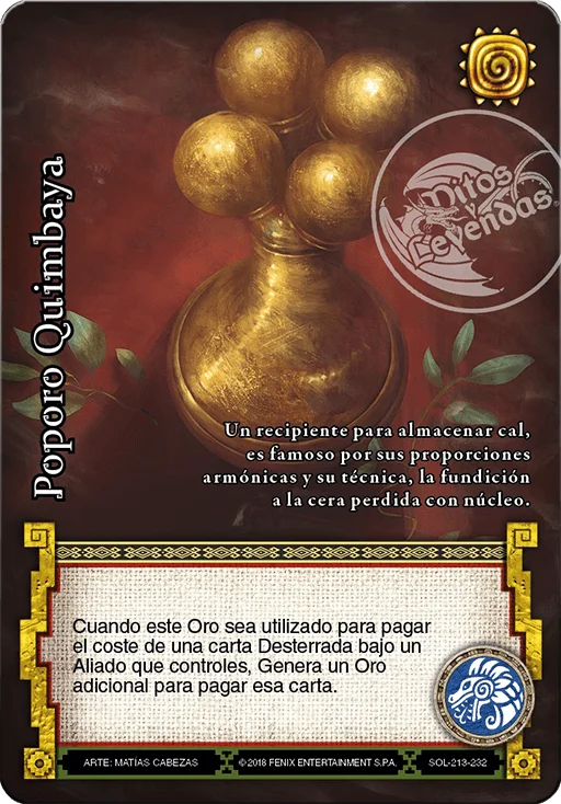 Poporo Quimbaya 「hijos-del-sol-217」 (ES)