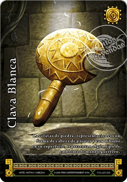 Clava Blanca 「hijos-del-sol-229」 (ES)