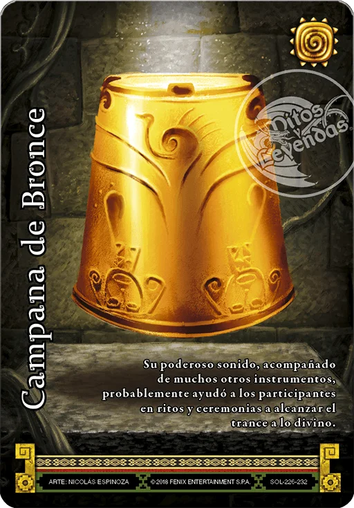 Campana de Bronce 「hijos-del-sol-230」 (ES)