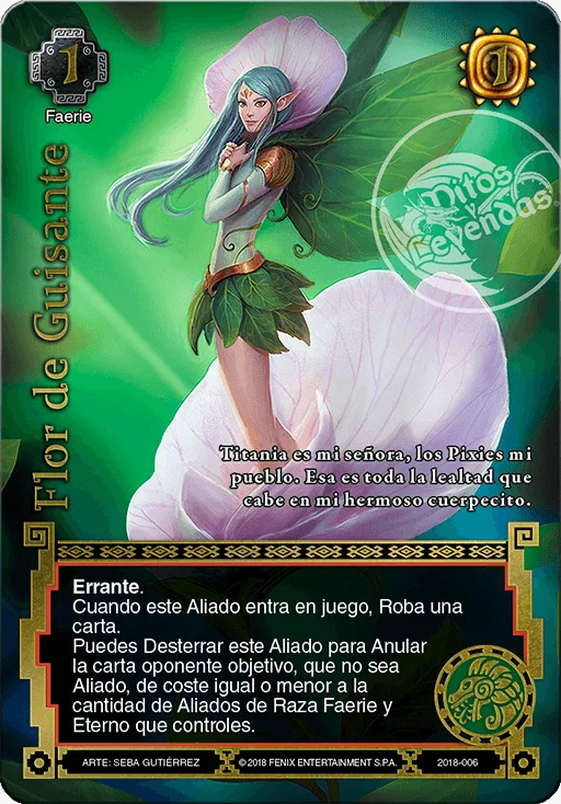 Flor de Guisante 「hijos-del-sol-242」 (ES)