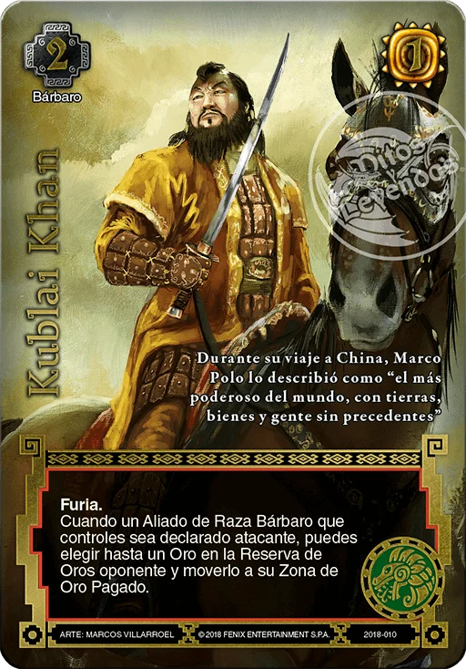 Kublai Khan 「hijos-del-sol-246」 (ES)