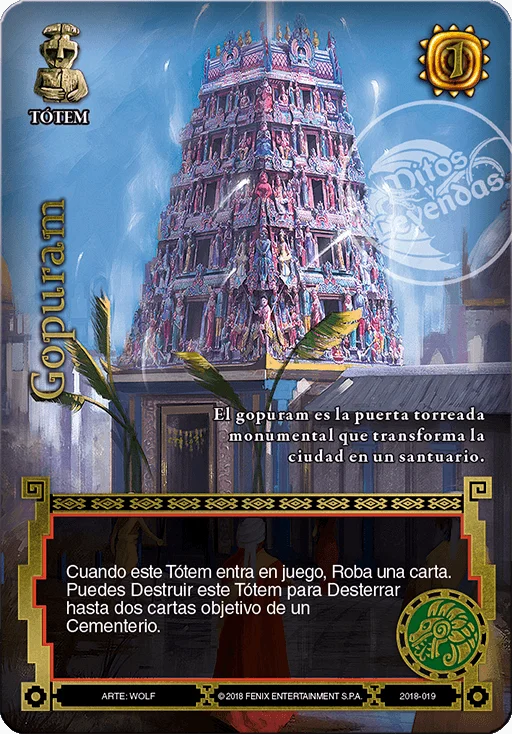 Gopuram 「hijos-del-sol-255」 (ES)