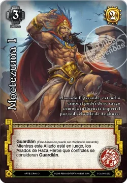 Moctezuma I #090 · Mitos y Leyendas
