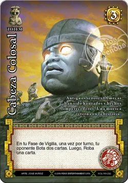 Cabeza Colosal #123 · Mitos y Leyendas