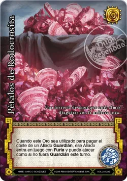 Pétalos de Rodocrosita 「SOL-215」「ES」