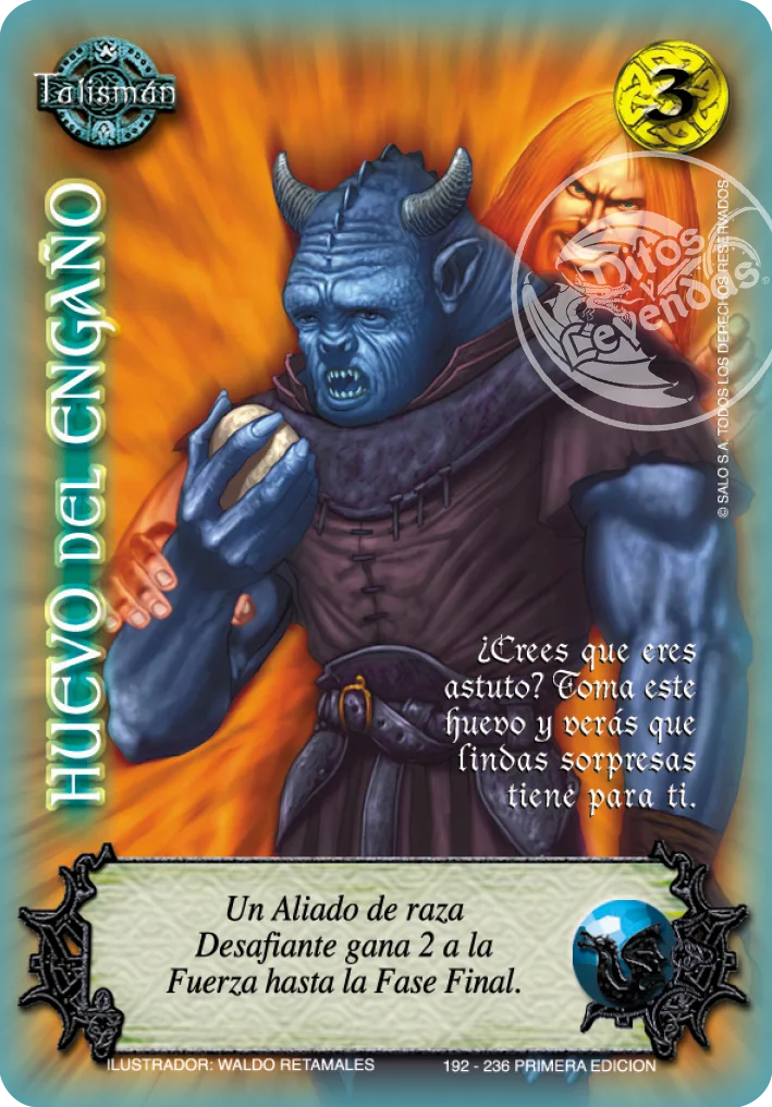 Huevo del Engaño  「HDD-192」「ES」