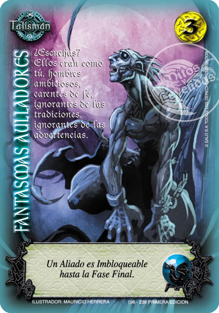 Fantasmas Aulladores  「HDD-196」「ES」