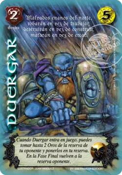 Duergar #021 · Mitos y Leyendas
