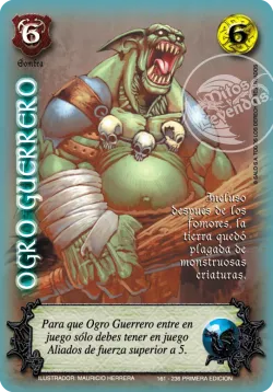 Ogro Guerrero #161 · Mitos y Leyendas