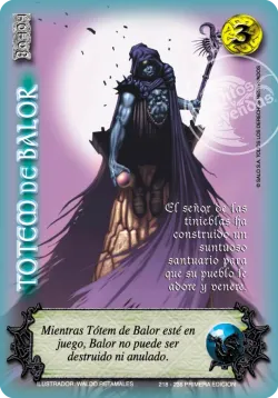 Totem de Balor  「HDD-218」「ES」