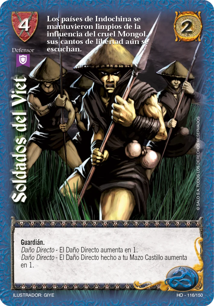 Soldados del Viet 「HO-116」「ES」
