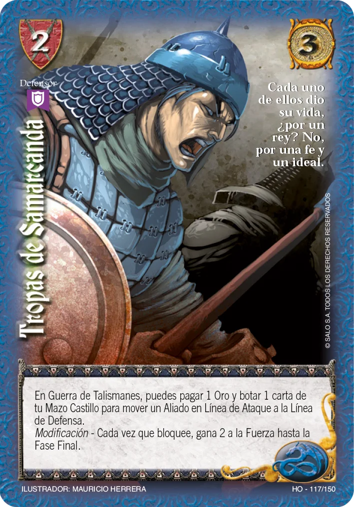 Tropas de Samarcanda 「HO-117」「ES」