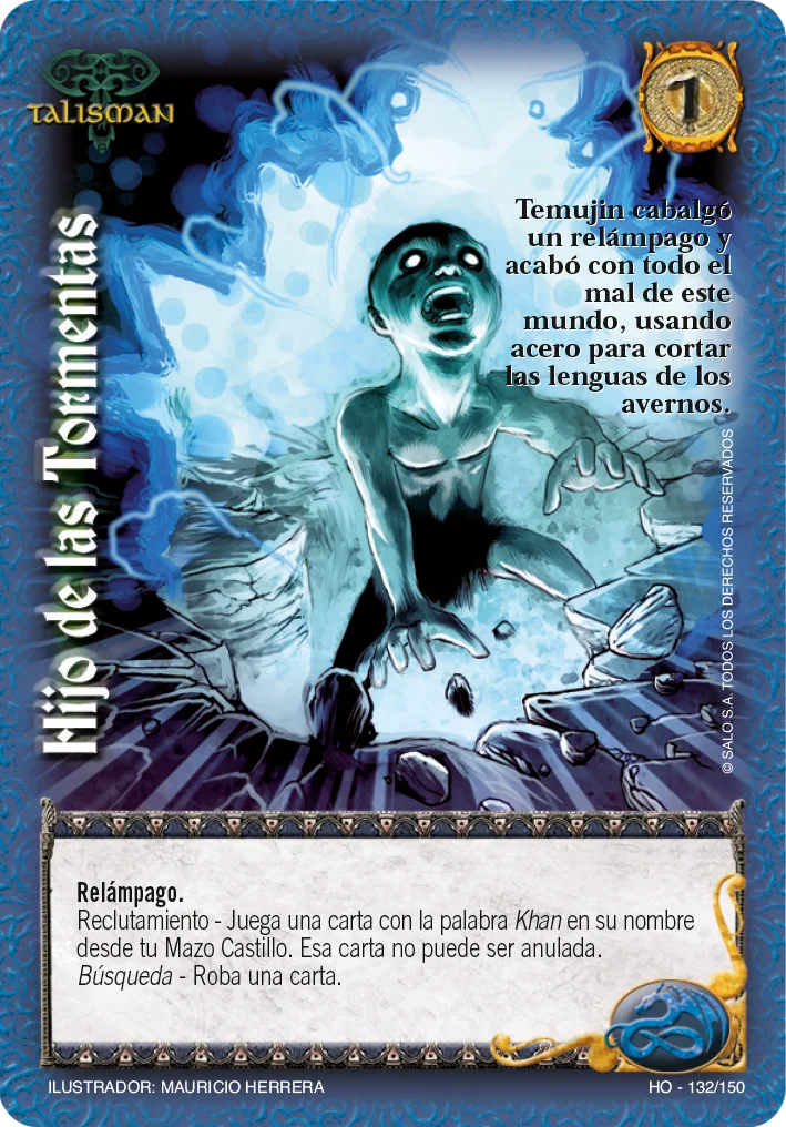 Hijo de las Tormentas 「HO-132」「ES」