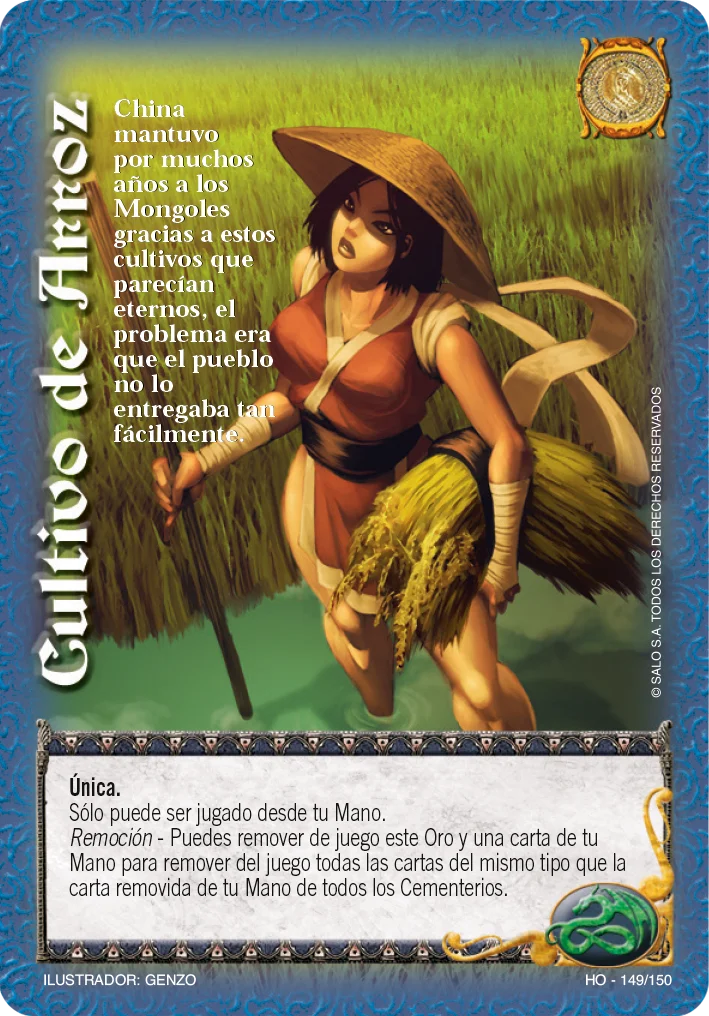 Cultivo de Arroz 「HO-149」「ES」