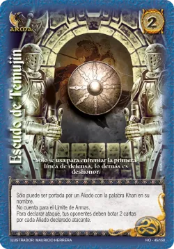Escudo de Temujin Khan #045 · Mitos y Leyendas