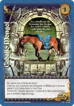 Caballo Mongol #047 · Mitos y Leyendas