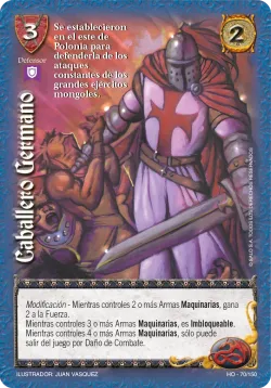 Caballero Germano #070 · Mitos y Leyendas