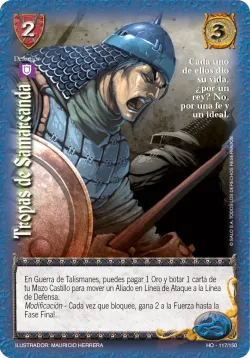 Tropas de Samarcanda 「HO-117」「ES」