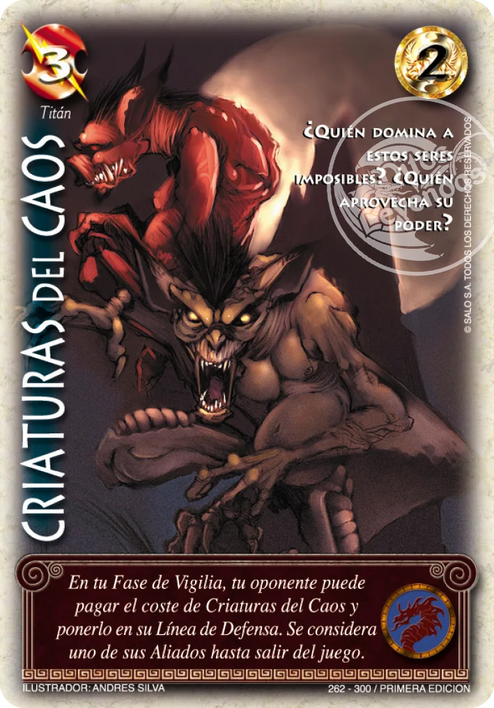 Criaturas del Caos 「IMP-026」「ES」